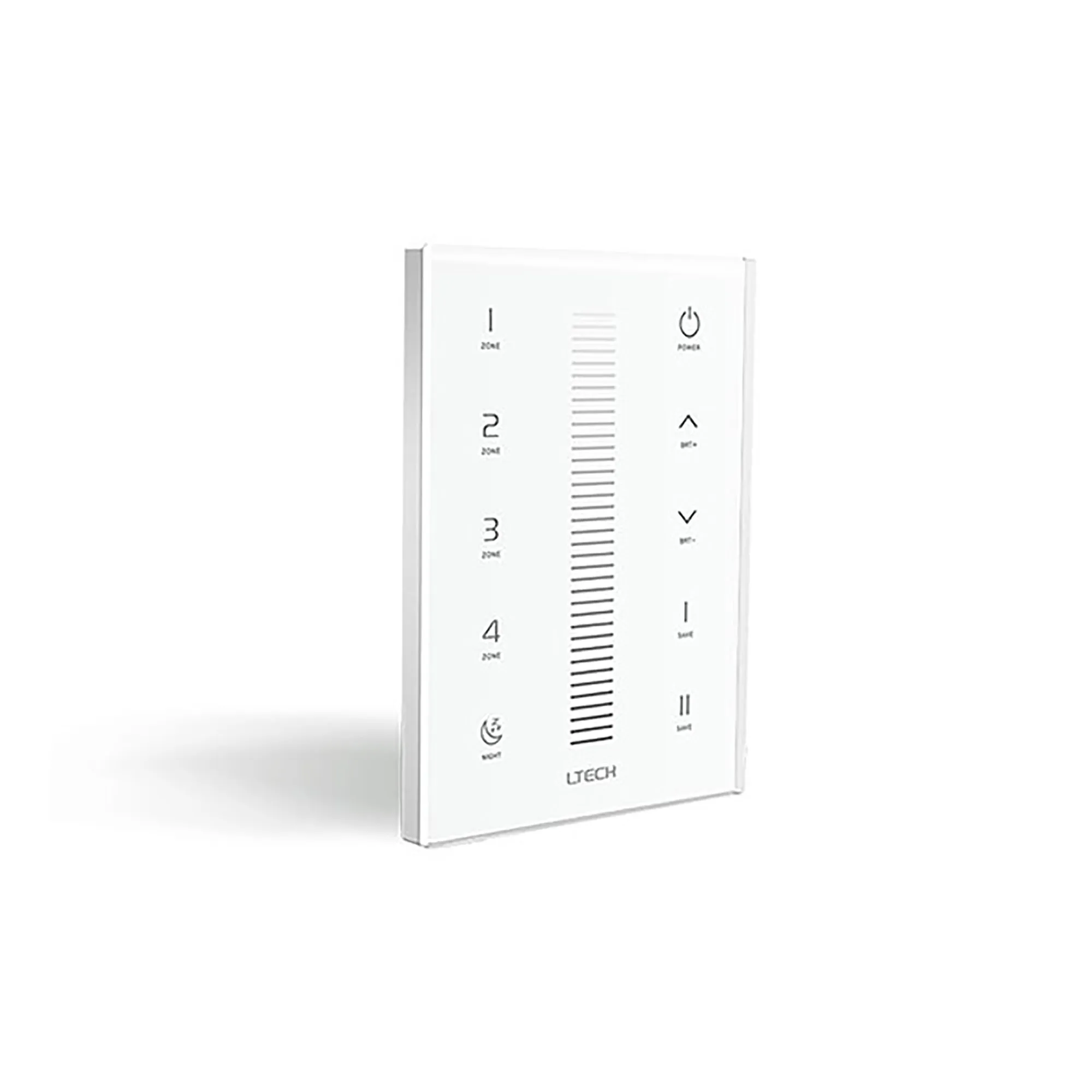 UX5  RF 2.4GHz, DMX512 interface Dimming Capacitive Touch Panel, 5V 0.5-1A input, Dimming/Zone control, IP44.